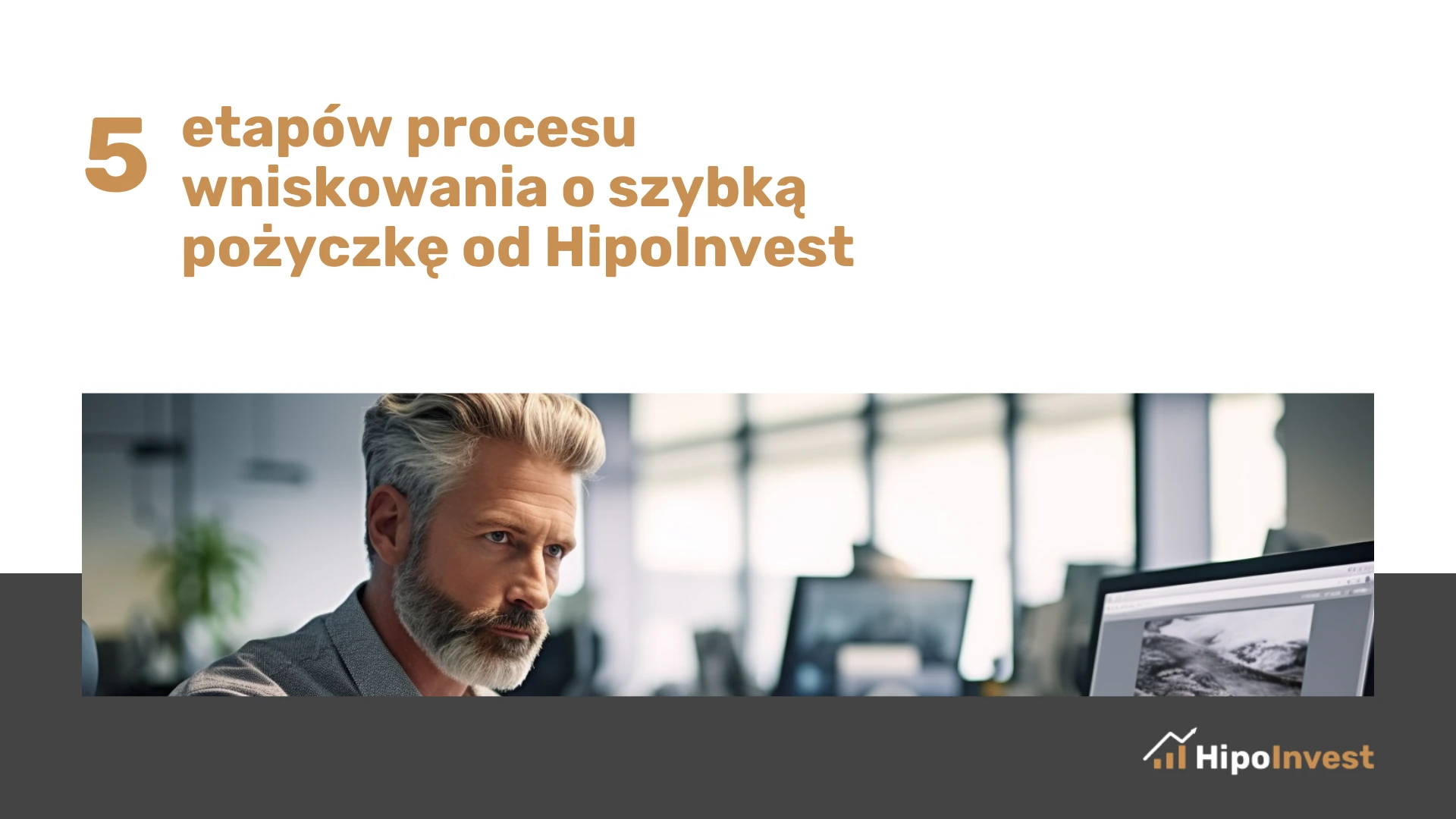 5 etapów procesu wnioskowania o szybką pożyczkę od HipoInvest