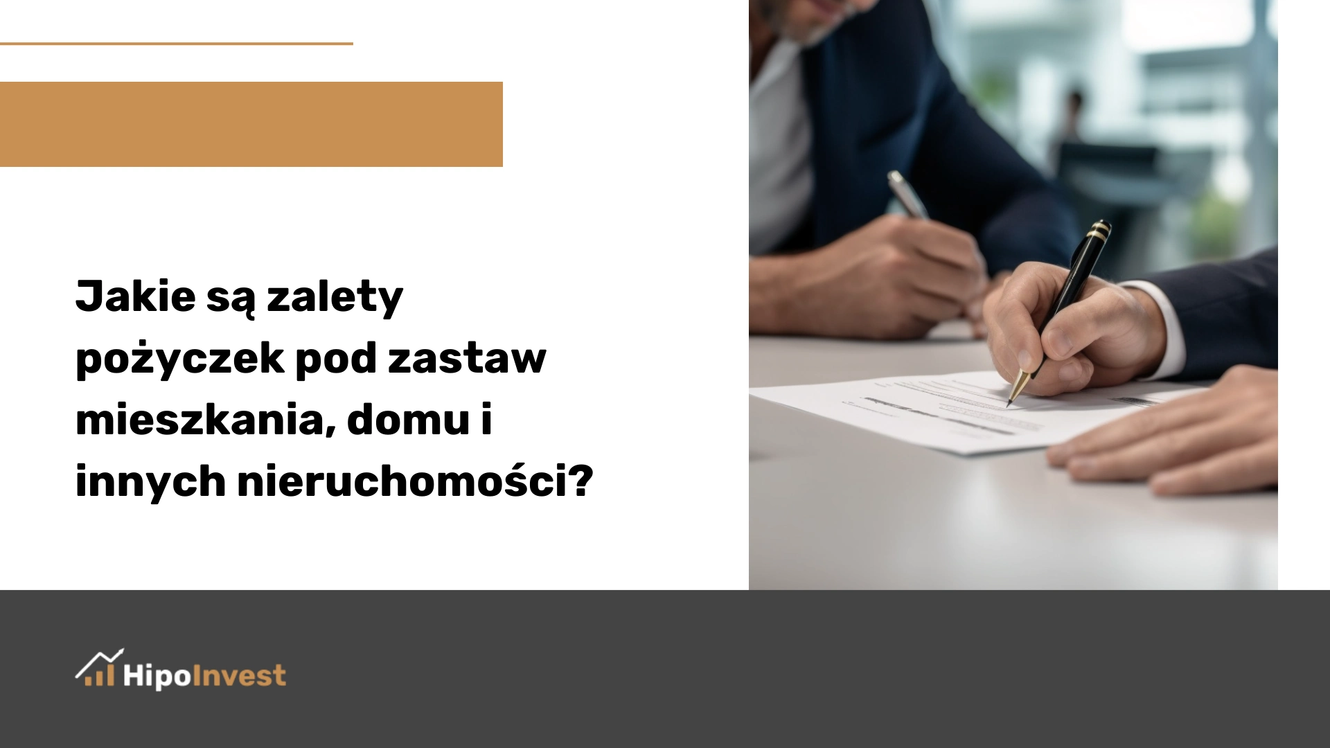 Jakie są zalety pożyczek pod zastaw mieszkania, domu i innych nieruchomości?