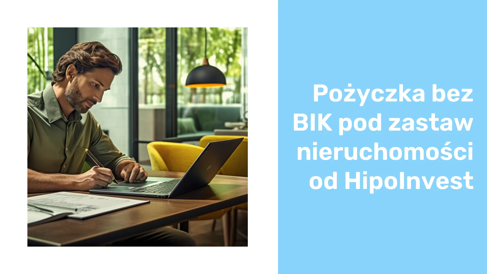 Pożyczka bez BIK pod zastaw nieruchomości od HipoInvest