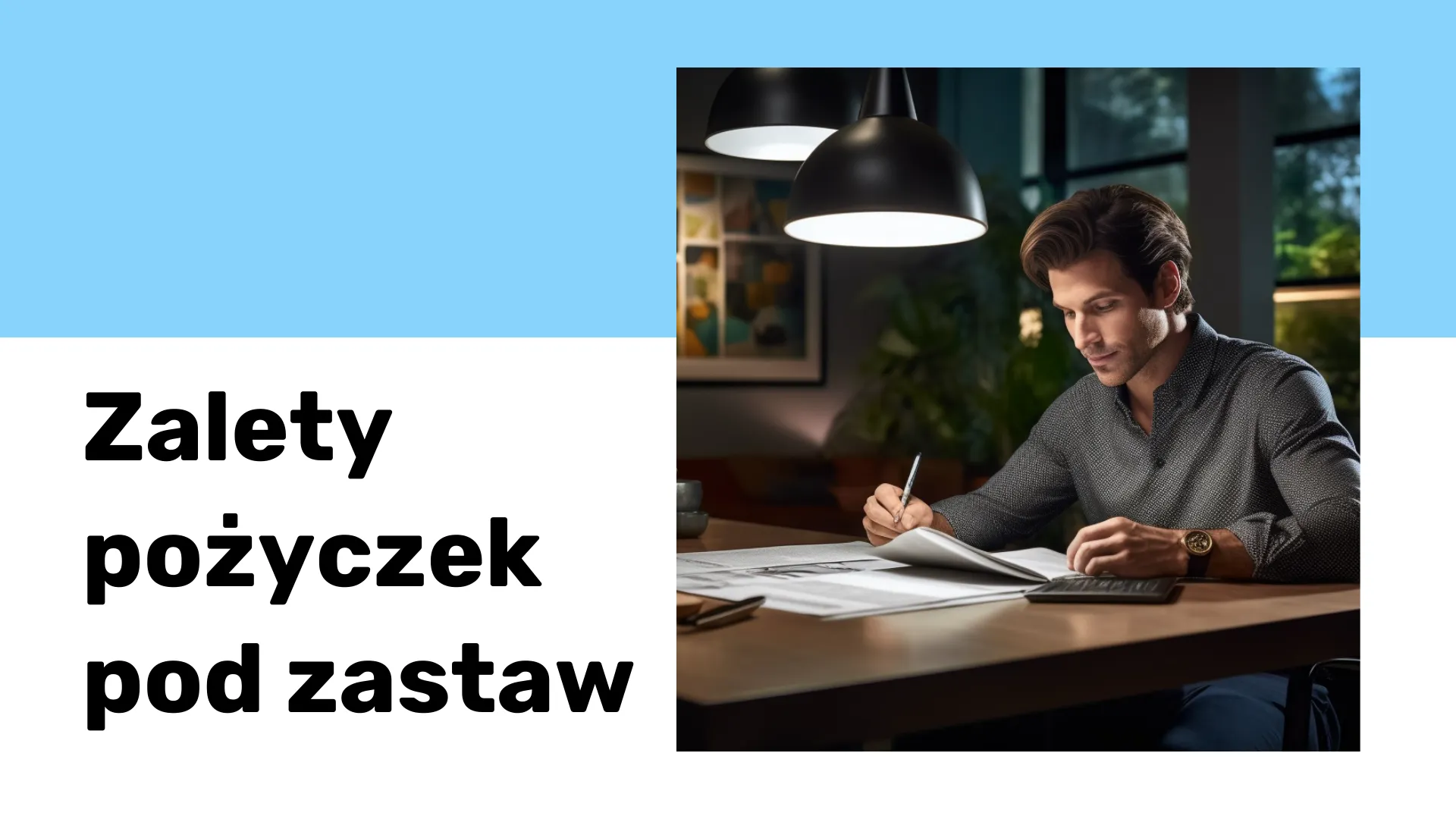 Zalety pożyczek pod zastaw