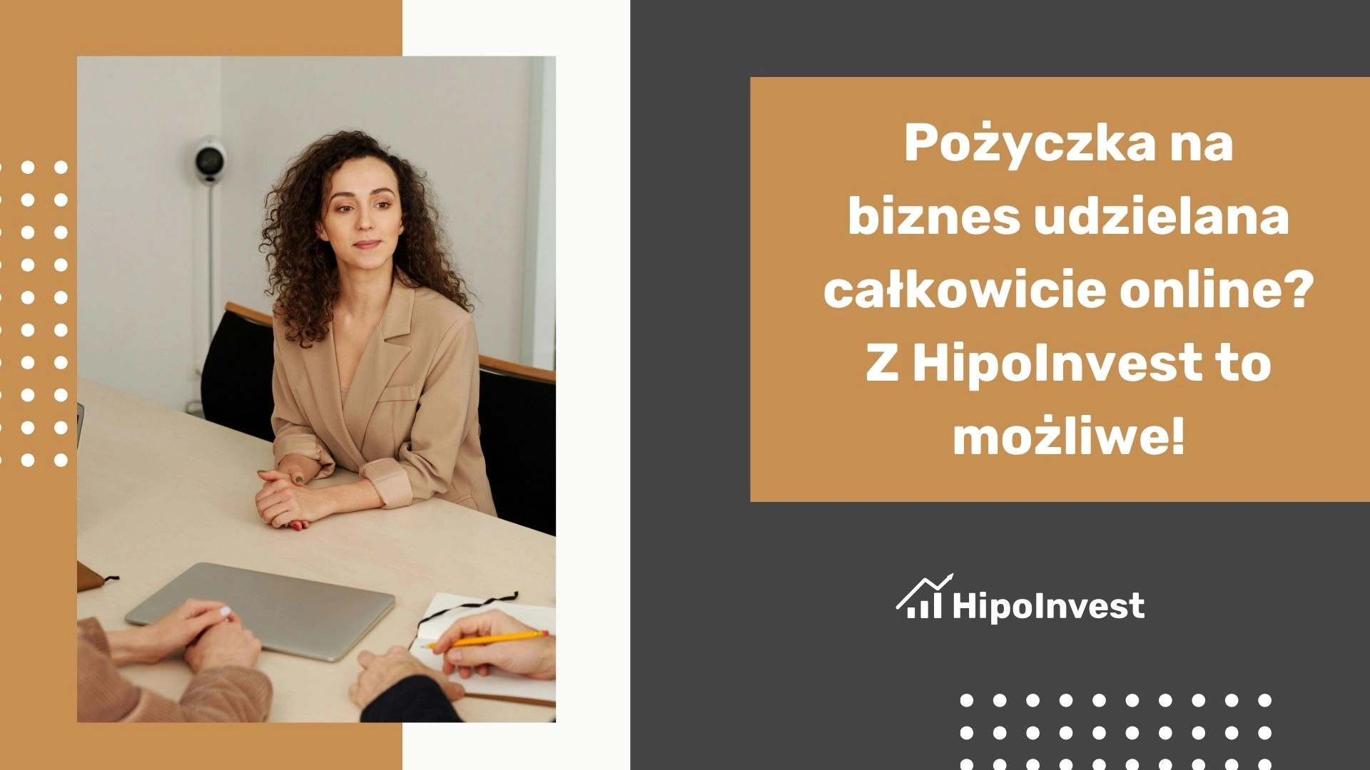 Pożyczka na biznes udzielana całkowicie online? Z HipoInvest to możliwe!