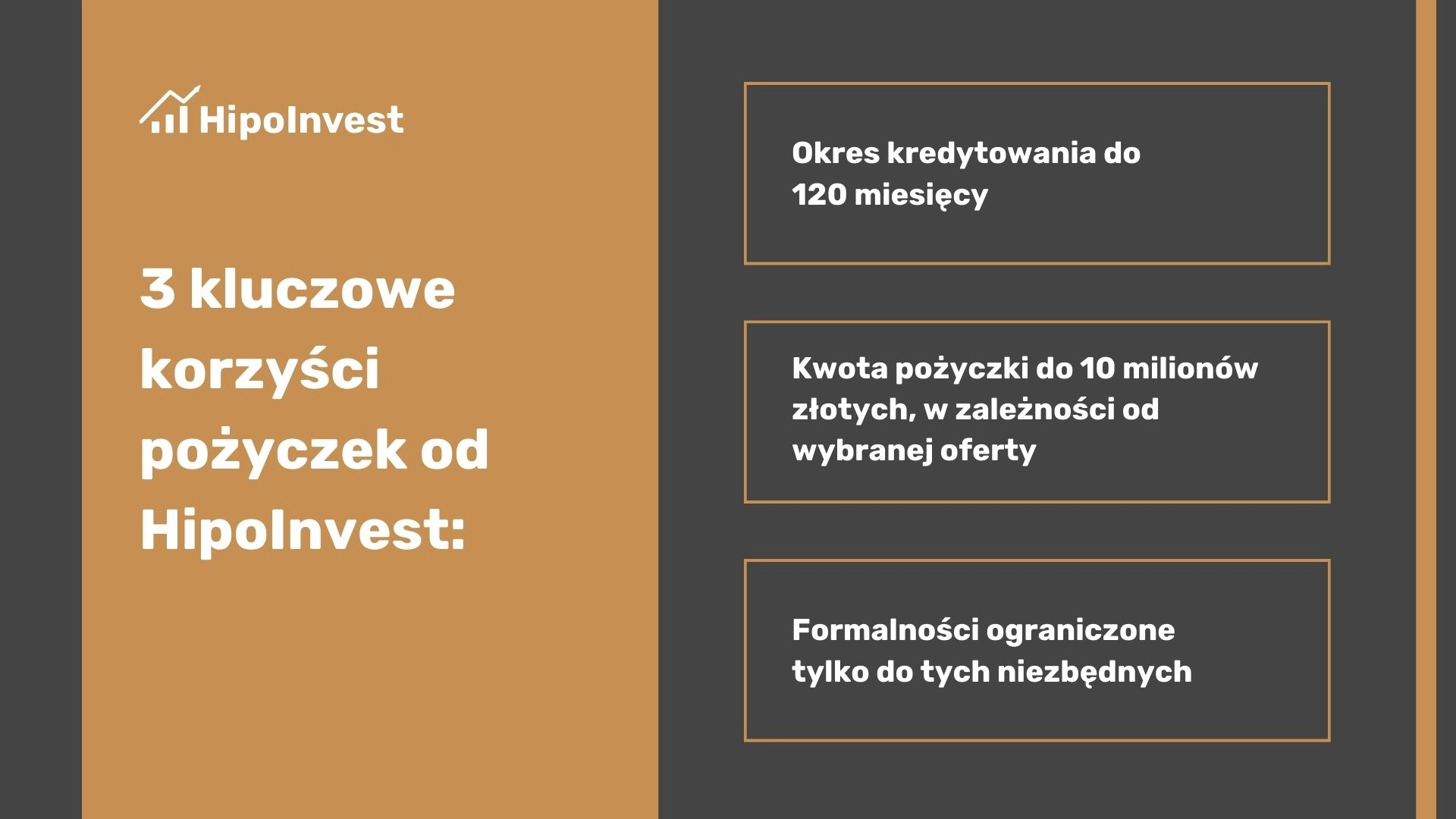 3 kluczowe korzyści pożyczek od HipoInvest