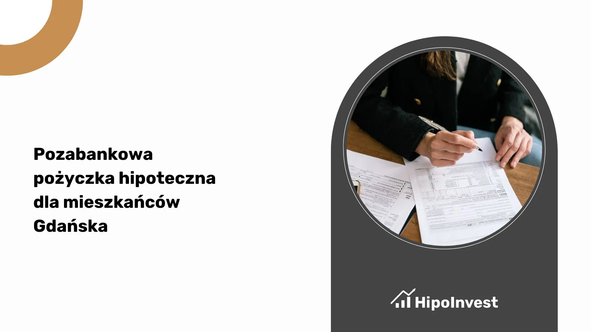 Pozabankowa pożyczka hipoteczna dla mieszkańców Gdańska. Pożyczki pod zastaw Gdańsk 